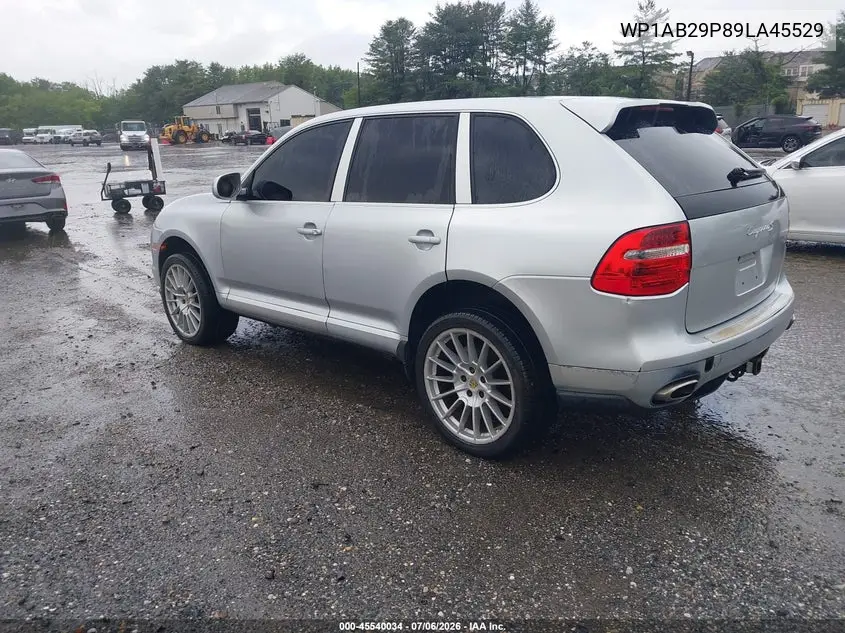 2009 Porsche Cayenne S VIN: WP1AB29P89LA45529 Lot: 45540034