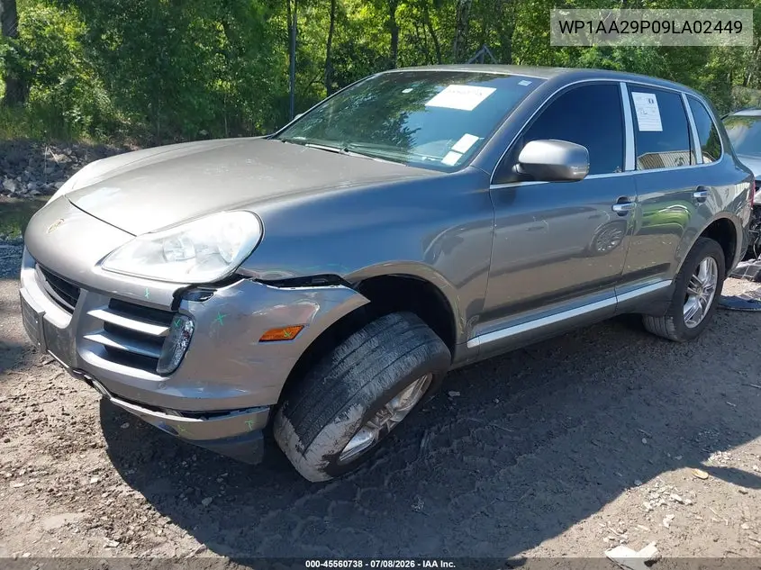 2009 Porsche Cayenne VIN: WP1AA29P09LA02449 Lot: 45560738