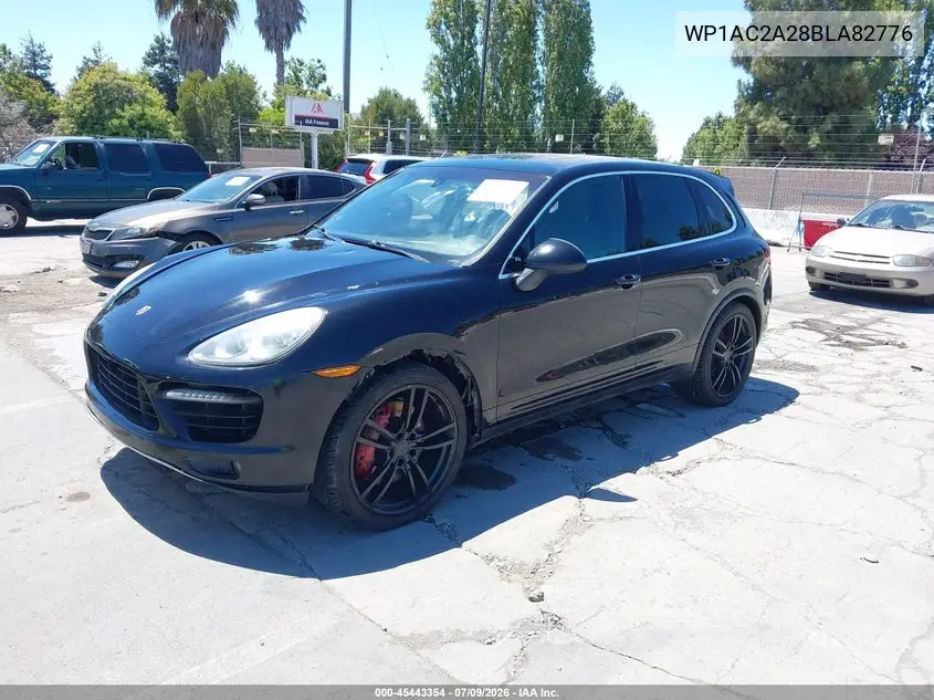 2011 Porsche Cayenne Turbo VIN: WP1AC2A28BLA82776 Lot: 45443354