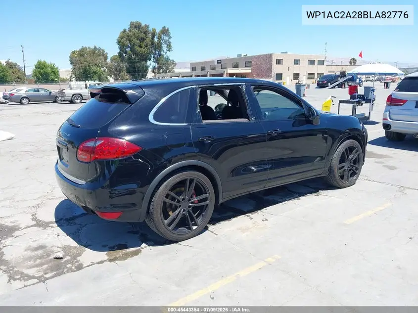 2011 Porsche Cayenne Turbo VIN: WP1AC2A28BLA82776 Lot: 45443354