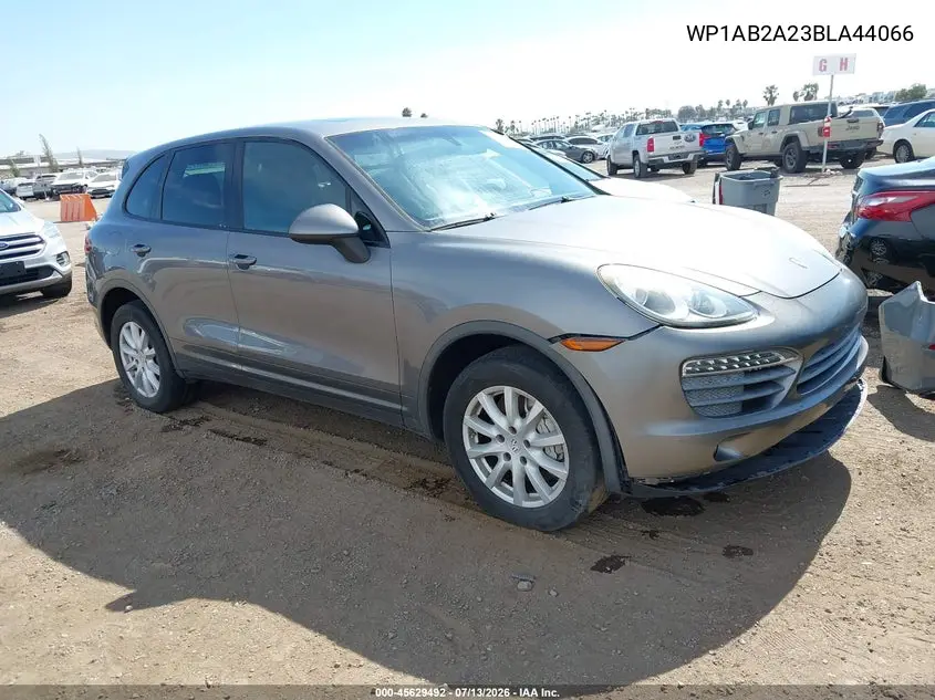 2011 Porsche Cayenne S VIN: WP1AB2A23BLA44066 Lot: 45629492
