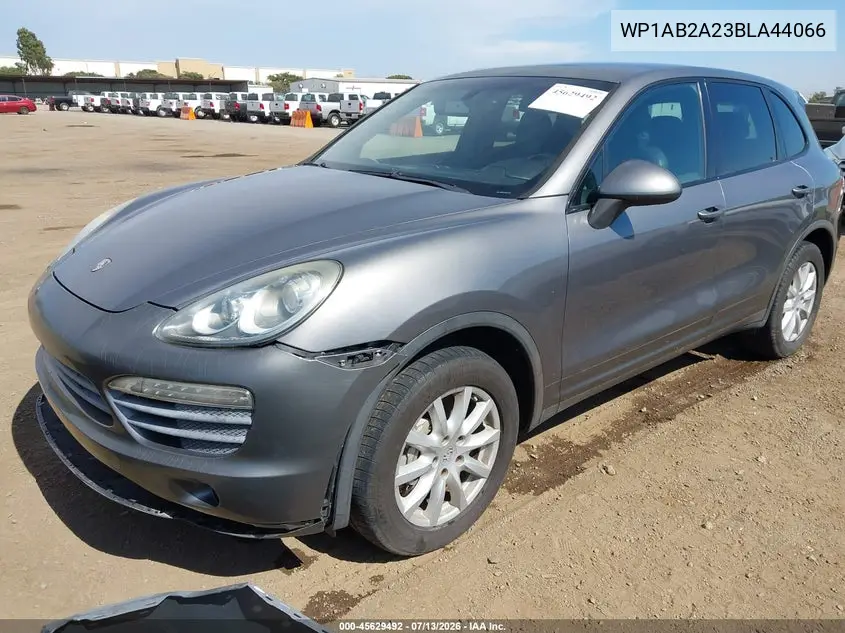 2011 Porsche Cayenne S VIN: WP1AB2A23BLA44066 Lot: 45629492