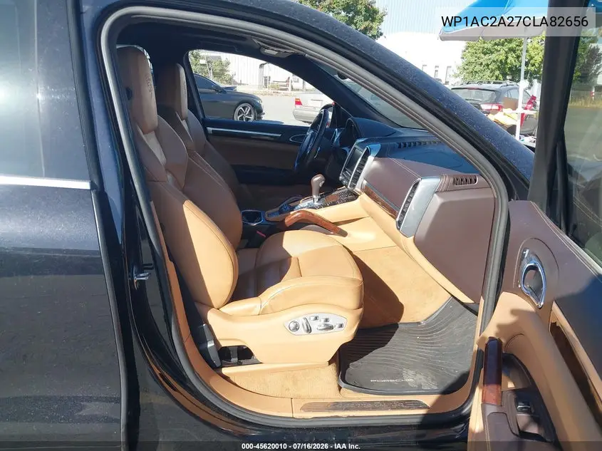 2012 Porsche Cayenne Turbo VIN: WP1AC2A27CLA82656 Lot: 45620010