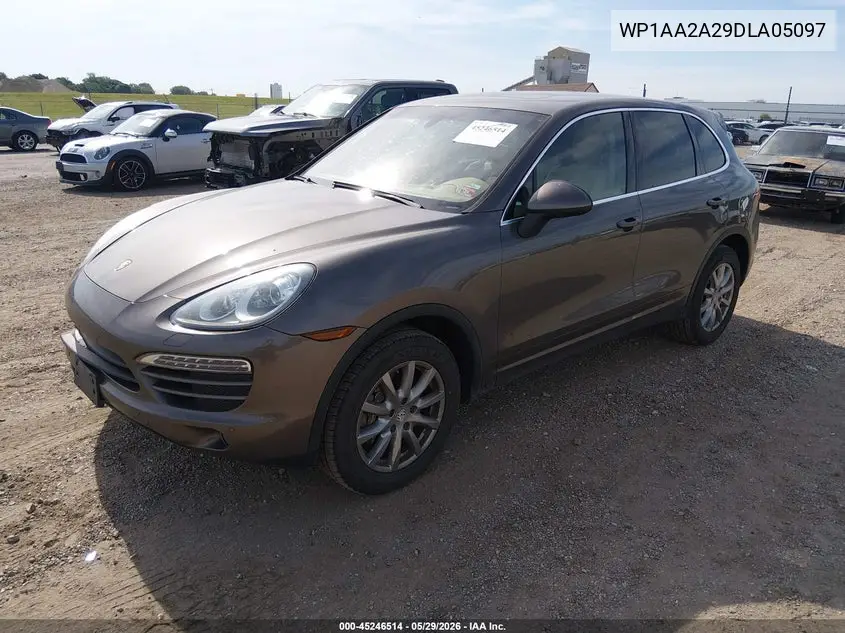 2013 Porsche Cayenne VIN: WP1AA2A29DLA05097 Lot: 45246514
