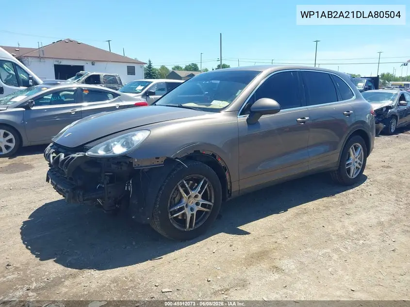 2013 Porsche Cayenne S VIN: WP1AB2A21DLA80504 Lot: 45312073