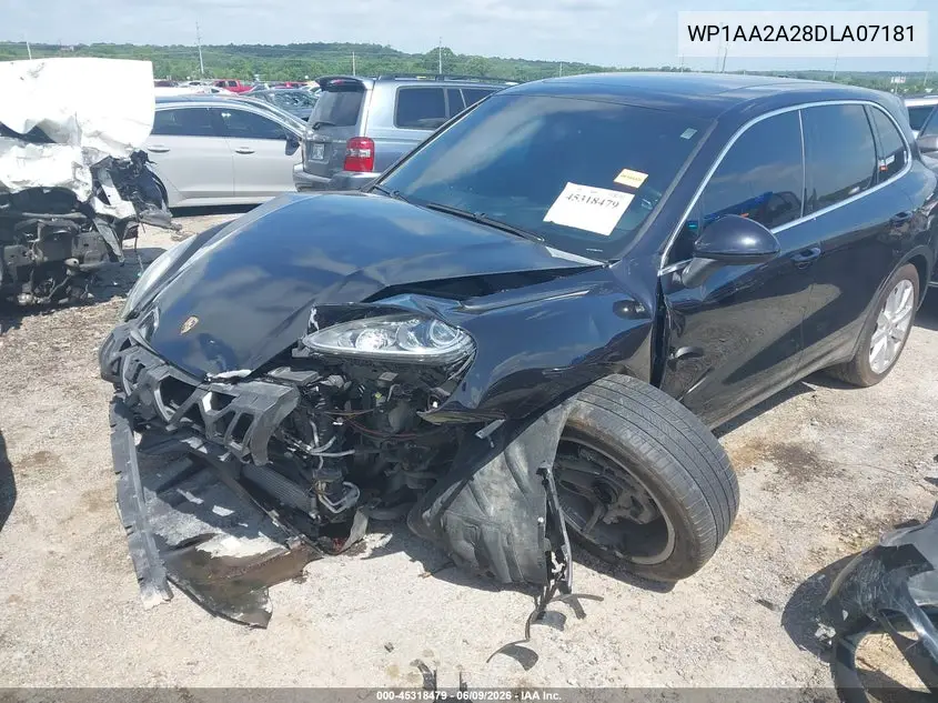 2013 Porsche Cayenne VIN: WP1AA2A28DLA07181 Lot: 45318479