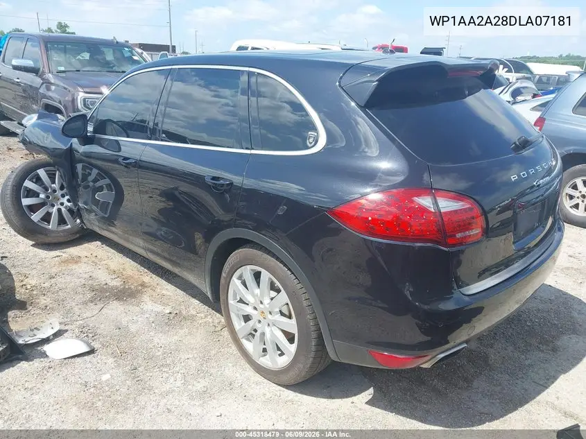 2013 Porsche Cayenne VIN: WP1AA2A28DLA07181 Lot: 45318479