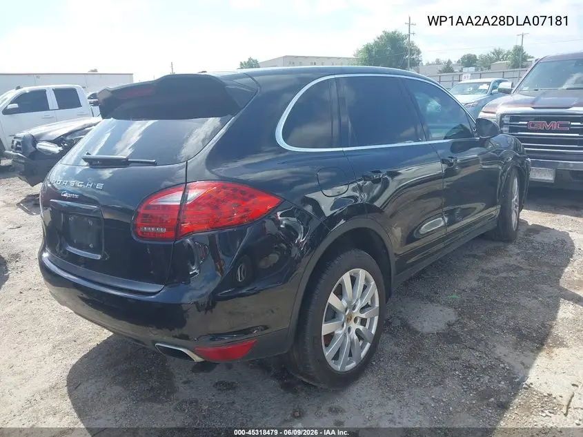 2013 Porsche Cayenne VIN: WP1AA2A28DLA07181 Lot: 45318479