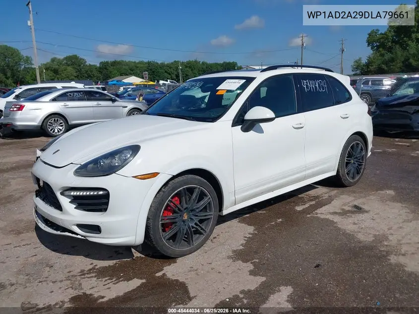2013 Porsche Cayenne Gts VIN: WP1AD2A29DLA79661 Lot: 45444034