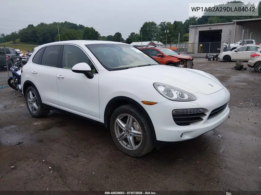 2013 Porsche Cayenne S VIN: WP1AB2A29DLA84042 Lot: 45526683