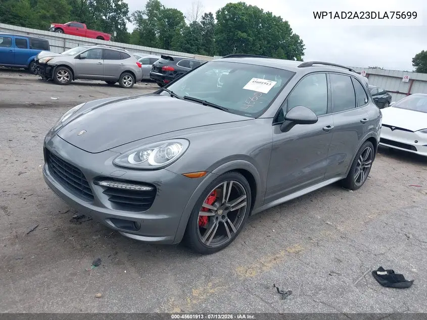 2013 Porsche Cayenne Gts VIN: WP1AD2A23DLA75699 Lot: 45601913