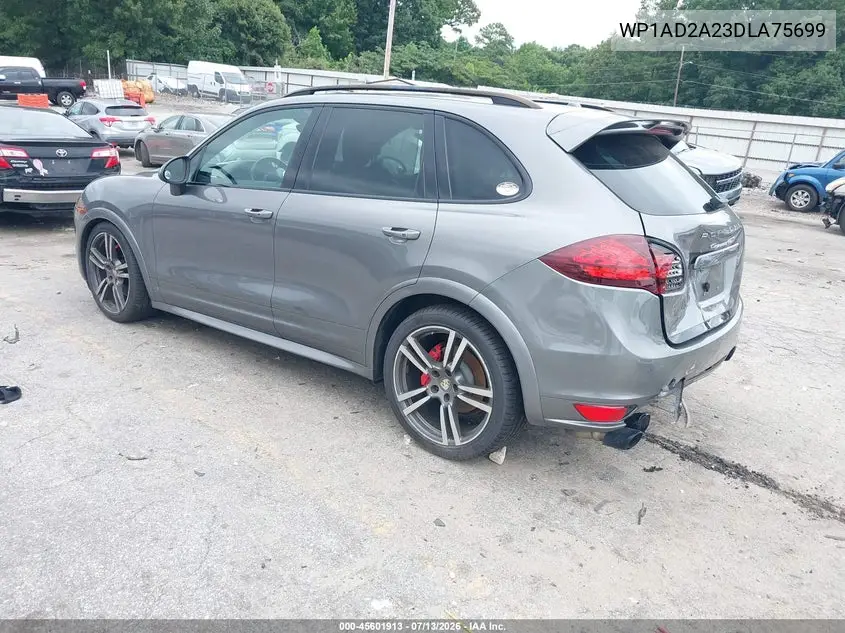 2013 Porsche Cayenne Gts VIN: WP1AD2A23DLA75699 Lot: 45601913