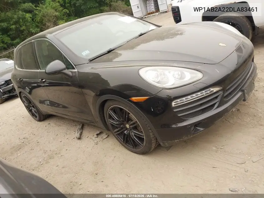2013 Porsche Cayenne S VIN: WP1AB2A22DLA83461 Lot: 45608416