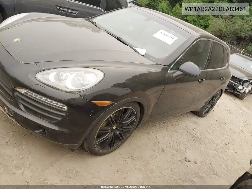 2013 Porsche Cayenne S VIN: WP1AB2A22DLA83461 Lot: 45608416
