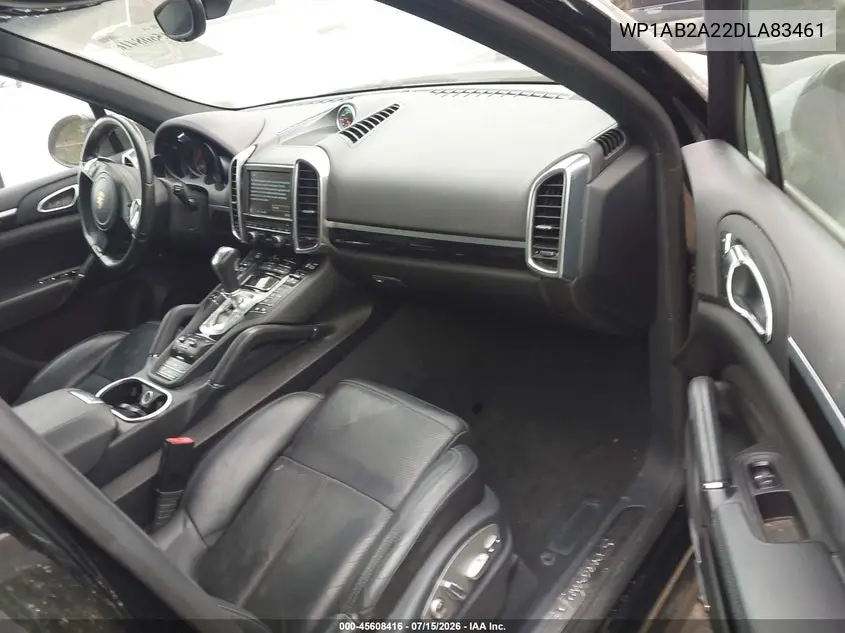 2013 Porsche Cayenne S VIN: WP1AB2A22DLA83461 Lot: 45608416