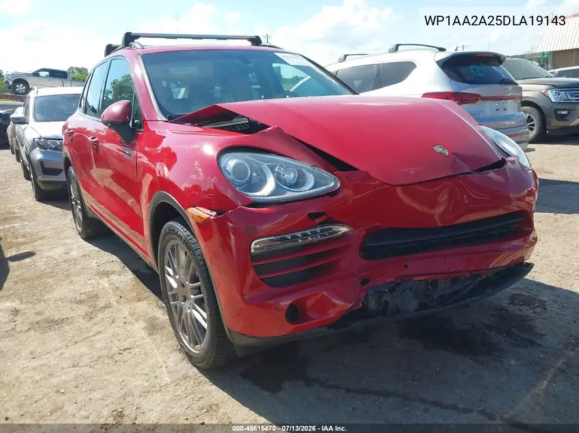 2013 Porsche Cayenne VIN: WP1AA2A25DLA19143 Lot: 45615470