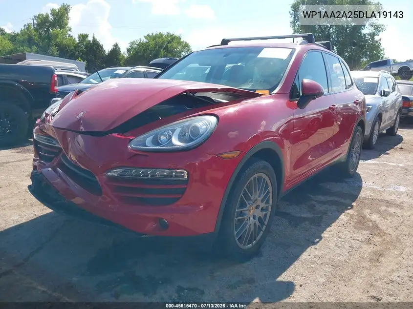 2013 Porsche Cayenne VIN: WP1AA2A25DLA19143 Lot: 45615470