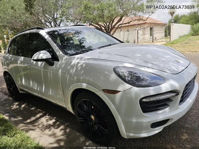 2013 Porsche Cayenne Gts VIN: WP1AD2A26DLA73039 Lot: 45667639