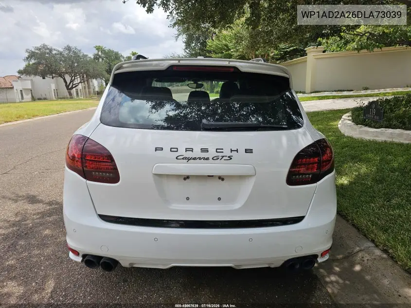 2013 Porsche Cayenne Gts VIN: WP1AD2A26DLA73039 Lot: 45667639
