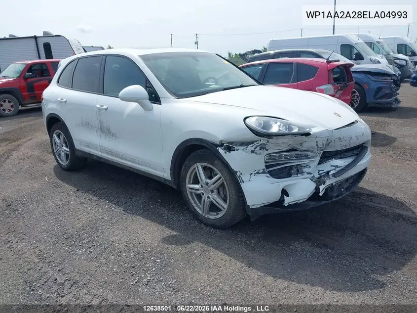 2014 Porsche Cayenne Platinum Edition VIN: WP1AA2A28ELA04993 Lot: 12638501x