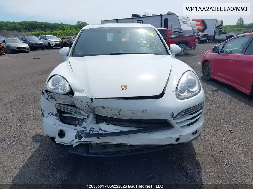 2014 Porsche Cayenne Platinum Edition VIN: WP1AA2A28ELA04993 Lot: 12638501x
