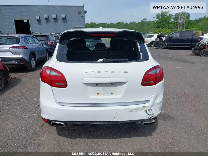 2014 Porsche Cayenne Platinum Edition VIN: WP1AA2A28ELA04993 Lot: 12638501x