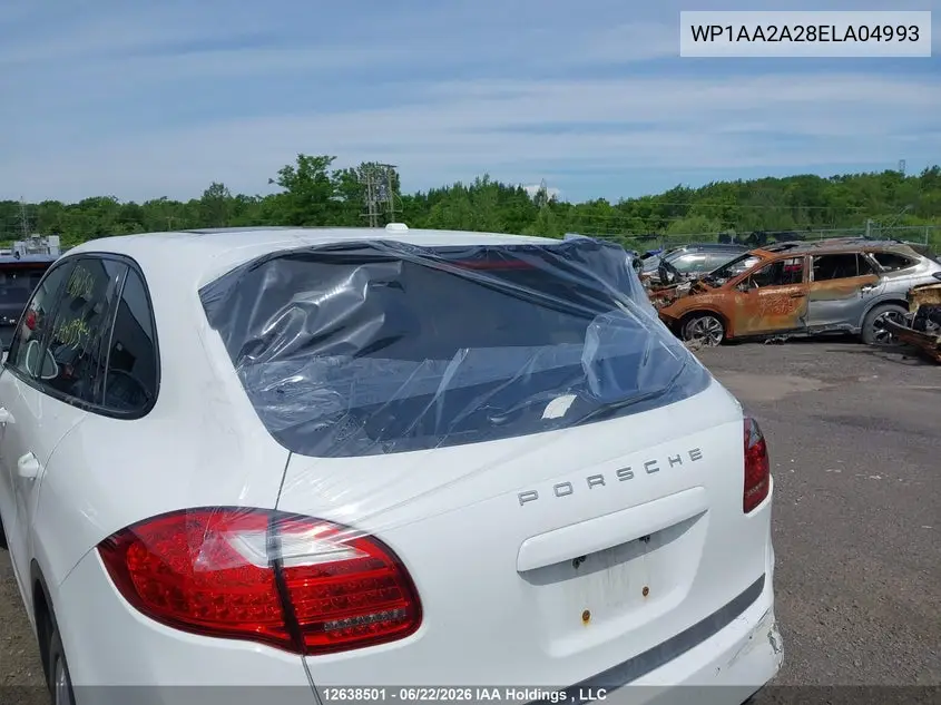 2014 Porsche Cayenne Platinum Edition VIN: WP1AA2A28ELA04993 Lot: 12638501x