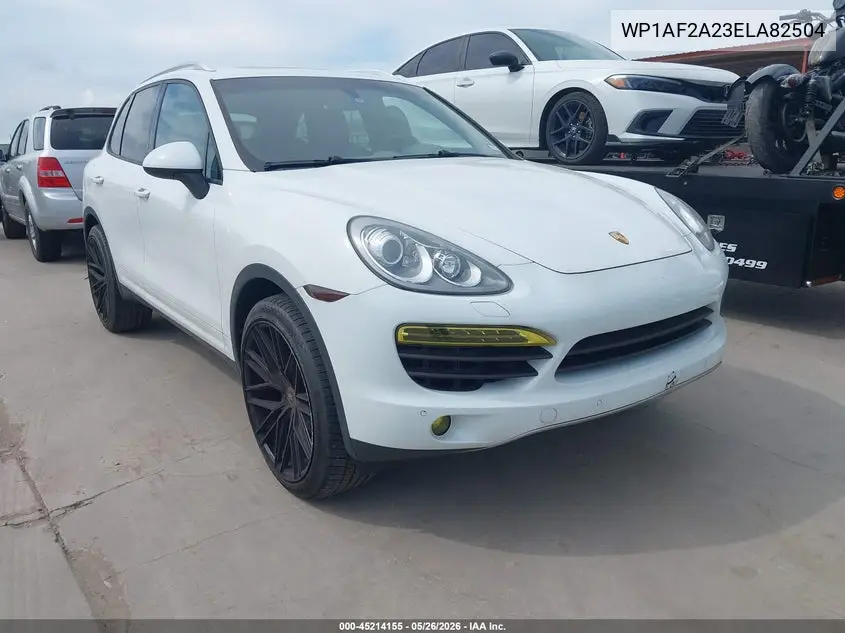 2014 Porsche Cayenne Diesel Platinum Edition VIN: WP1AF2A23ELA82504 Lot: 45214155