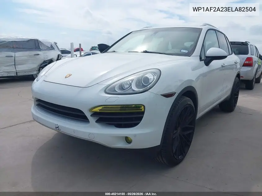 2014 Porsche Cayenne Diesel Platinum Edition VIN: WP1AF2A23ELA82504 Lot: 45214155