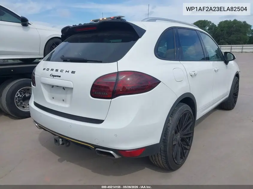 2014 Porsche Cayenne Diesel Platinum Edition VIN: WP1AF2A23ELA82504 Lot: 45214155