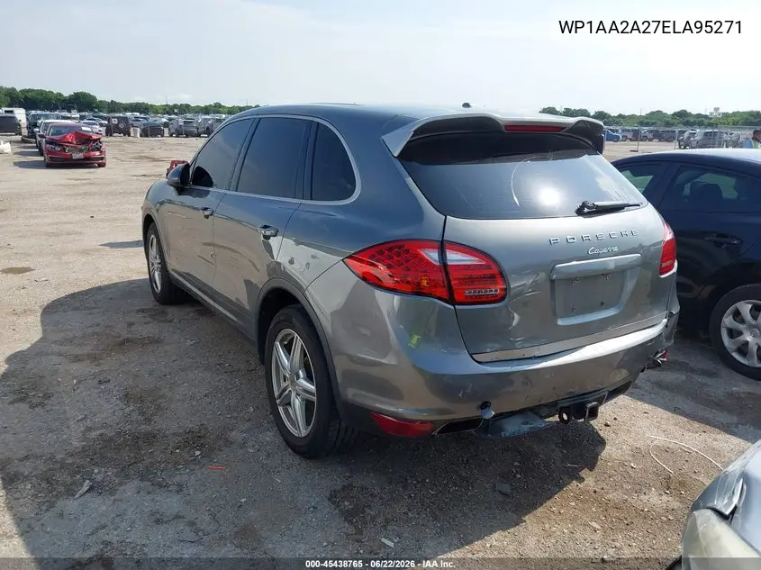 2014 Porsche Cayenne Platinum Edition VIN: WP1AA2A27ELA95271 Lot: 45438765