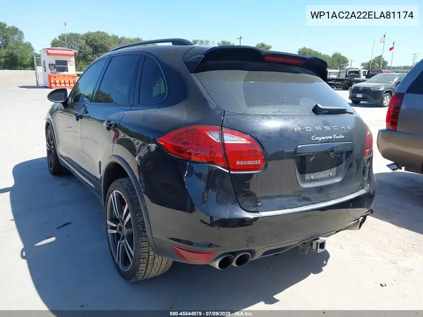 2014 Porsche Cayenne Turbo VIN: WP1AC2A22ELA81174 Lot: 45544979