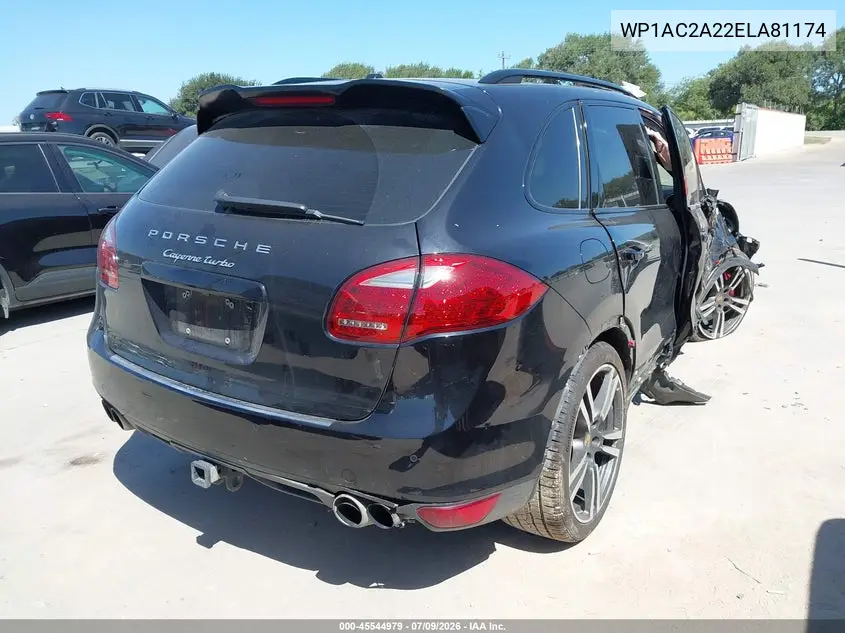 2014 Porsche Cayenne Turbo VIN: WP1AC2A22ELA81174 Lot: 45544979