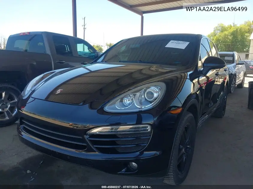 2014 Porsche Cayenne VIN: WP1AA2A29ELA96499 Lot: 45560237