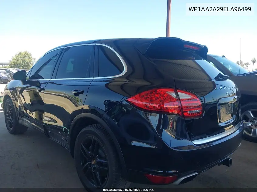 2014 Porsche Cayenne VIN: WP1AA2A29ELA96499 Lot: 45560237