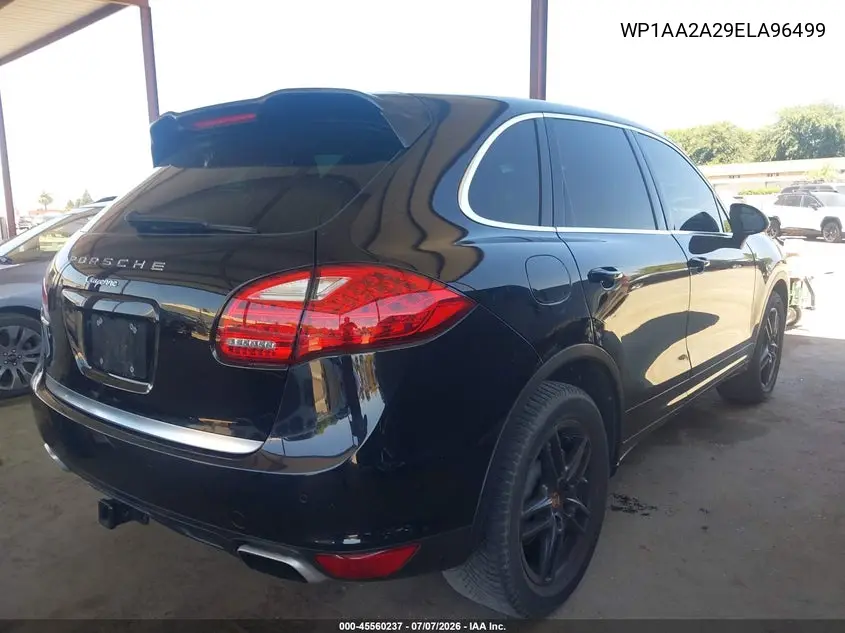 2014 Porsche Cayenne VIN: WP1AA2A29ELA96499 Lot: 45560237