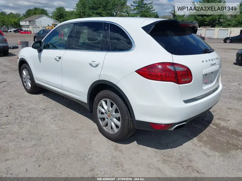 2014 Porsche Cayenne VIN: WP1AA2A2XELA01349 Lot: 45565267