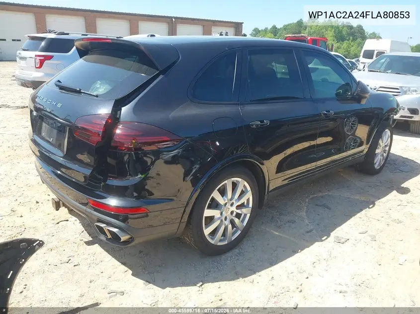 2015 Porsche Cayenne Turbo VIN: WP1AC2A24FLA80853 Lot: 45599716