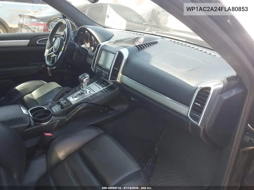 2015 Porsche Cayenne Turbo VIN: WP1AC2A24FLA80853 Lot: 45599716