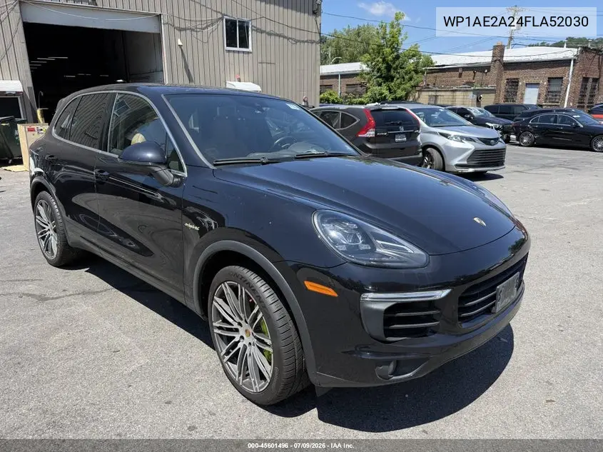 2015 Porsche Cayenne E-Hybrid S VIN: WP1AE2A24FLA52030 Lot: 45601496