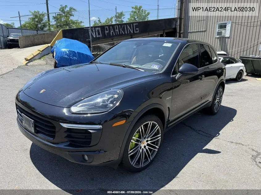 2015 Porsche Cayenne E-Hybrid S VIN: WP1AE2A24FLA52030 Lot: 45601496