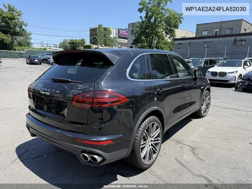 2015 Porsche Cayenne E-Hybrid S VIN: WP1AE2A24FLA52030 Lot: 45601496