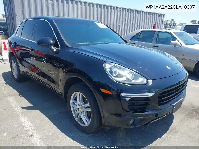 WP1AA2A22GLA10307 2016 Porsche Cayenne