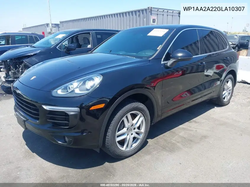 WP1AA2A22GLA10307 2016 Porsche Cayenne