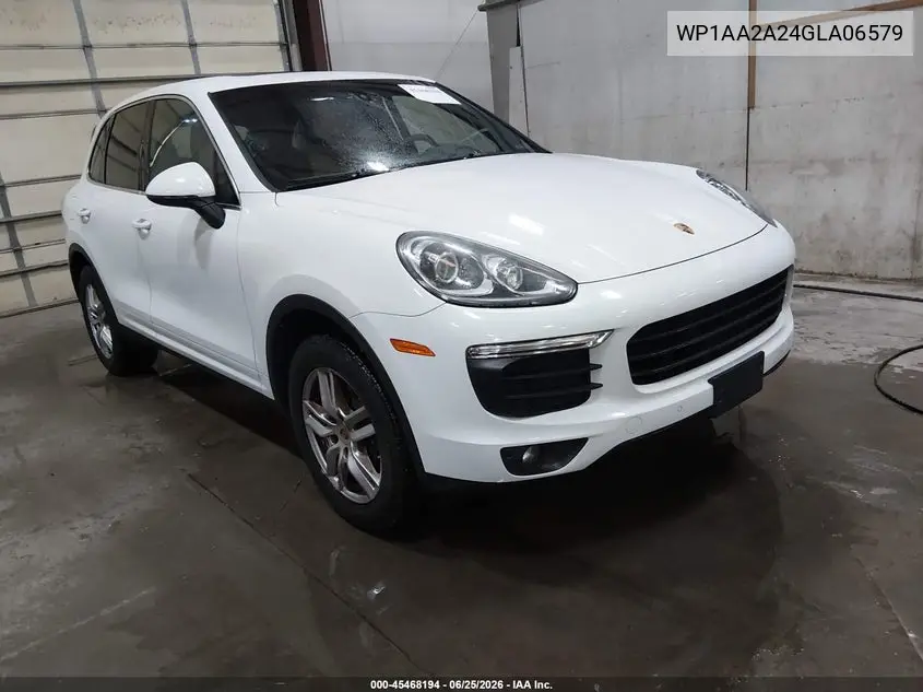 2016 Porsche Cayenne VIN: WP1AA2A24GLA06579 Lot: 45468194
