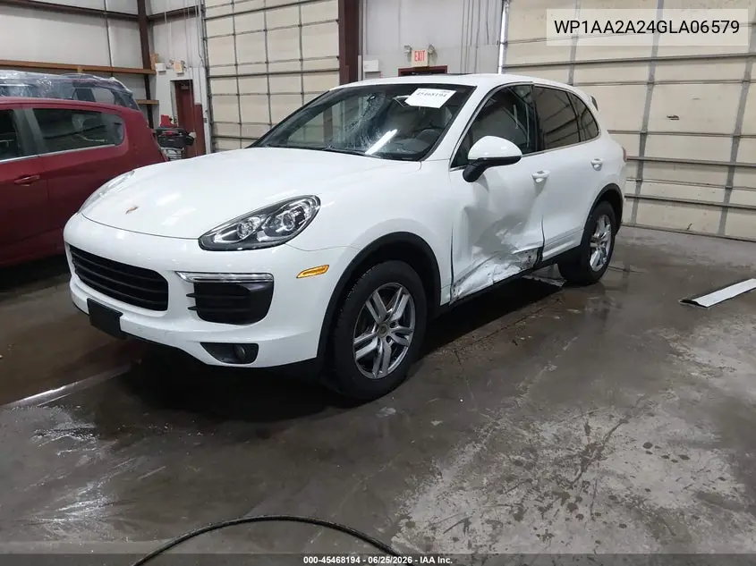 2016 Porsche Cayenne VIN: WP1AA2A24GLA06579 Lot: 45468194