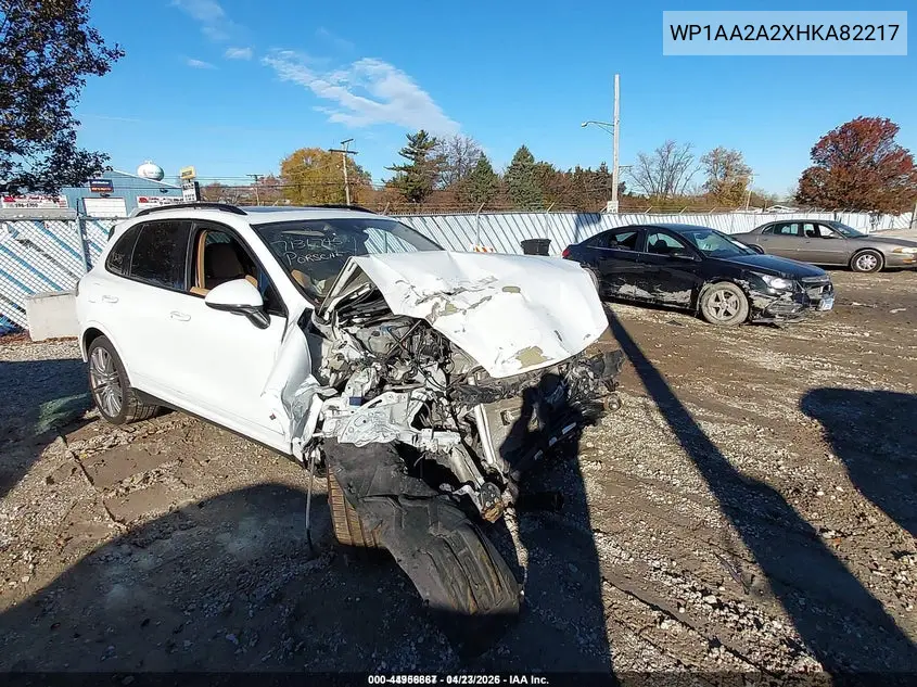 WP1AA2A2XHKA82217 2017 Porsche Cayenne Platinum Edition