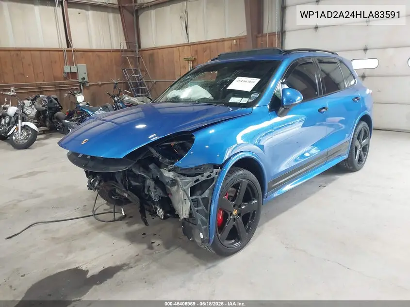 2017 Porsche Cayenne Gts VIN: WP1AD2A24HLA83591 Lot: 45406969