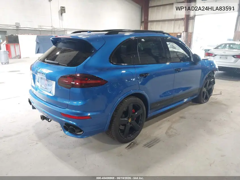 2017 Porsche Cayenne Gts VIN: WP1AD2A24HLA83591 Lot: 45406969