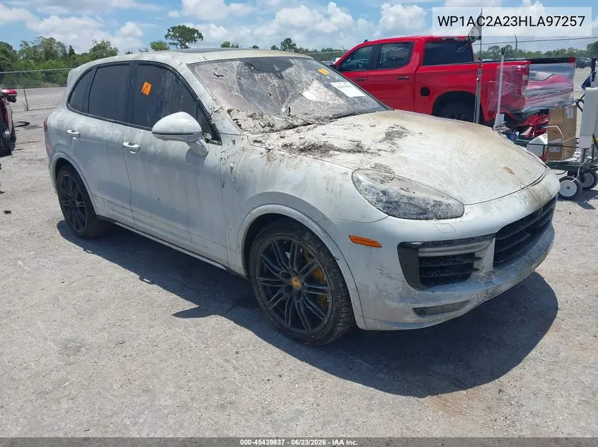 2017 Porsche Cayenne Turbo S VIN: WP1AC2A23HLA97257 Lot: 45439837